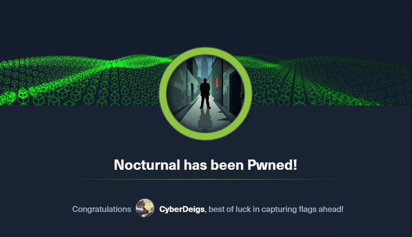 Hack The Box - Nocturnal